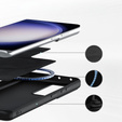 Obal na mobil pre Samsung Galaxy S24 Ultra, Silicone MagSafe, čierne