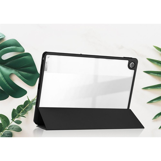 Puzdro pre Lenovo Tab M10 Plus 10.6 Gen 3 TB-125F TB-128F, Smartcase Hybrid, so slotom na stylus, čierne