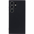 Obal na mobil pre Samsung Galaxy S24 Ultra, Silicone Lite, čierne