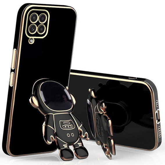Obal na mobil pre Samsung Galaxy A22 4G, Astronaut, čierne