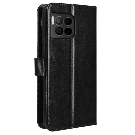Klapkové puzdro pre T Phone 2 Pro 5G, Crazy Horse Wallet, čierne