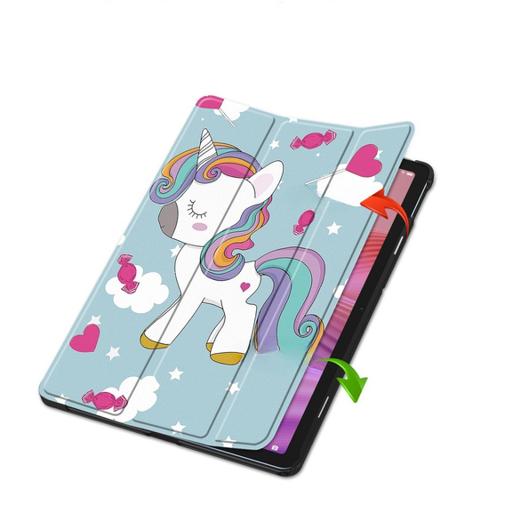 Puzdro pre Lenovo Tab TB311FU, Smartcase, unicorn