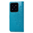Klapkové puzdro pre Xiaomi 14T Pro, Mandala, modré