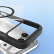 Puzdro Dux Ducis pre iPhone 17 Pro Max, Skin X Pro, s chlopňou, pre MagSafe, čierne