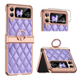 Puzdro pre Samsung Galaxy Z Flip 4 5G, Rhombus Grid