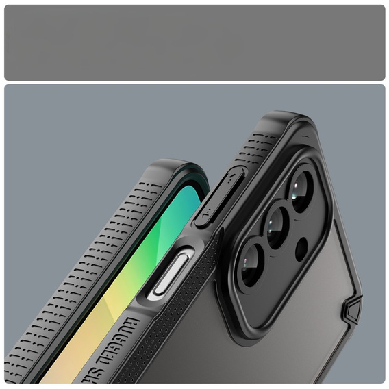 Obal na mobil pre Samsung Galaxy A26, Armor Frosted Case, čierne