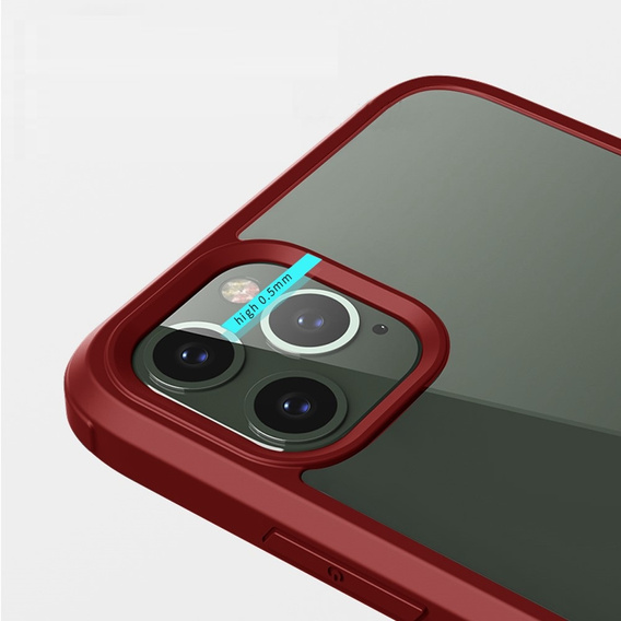 Obal na mobil pre iPhone 11 Pro Max, ERBORD Guardian, červené