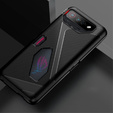 Obal na mobil pre Asus ROG Phone 7 5G, Carbon Gel, čierne