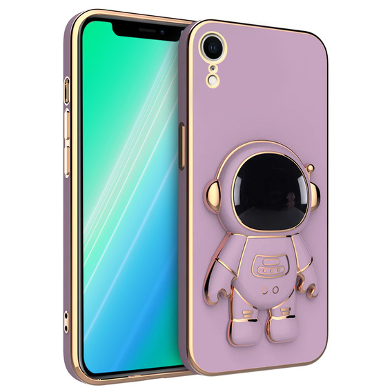 Obal na mobil pre iPhone XR, Astronaut, fialové