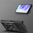 Obal na mobil pre Honor X7a 5G, CamShield Slide, čierne