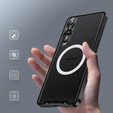 Ochranné puzdro na fotoaparát pre Sony Xperia 1 V, CamShield MagSafe, transparentné / čierne