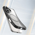 Puzdro pre iPhone 16 Plus, Fusion Hybrid Carbon, pre MagSafe, čierne