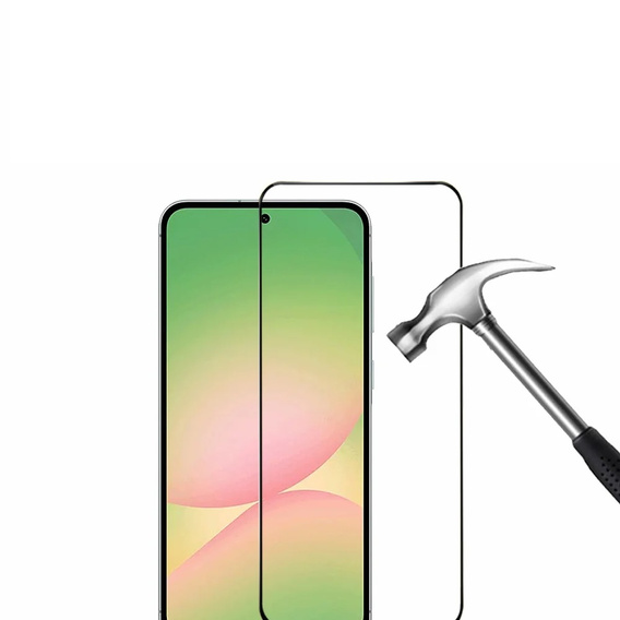 3D tvrdené sklo pre Samsung Galaxy A56, čierny rám