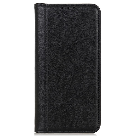 Klapkové puzdro pre Google Pixel 10 Pro XL / 9 Pro XL, s vreckom, kožené, čierne