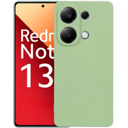Obal na mobil pre Xiaomi Redmi Note 13 Pro 4G / Xiaomi Redmi Note 14S / Xiaomi Poco M6 Pro 4G, Silicone Lite, zelený