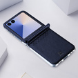 Puzdro Dux Ducis pre Samsung Galaxy Z Flip7 5G, Bril, modré