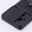 Obal na mobil pre Realme 11 5G, CamShield Slide, čierne