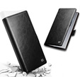 Flipové puzdro pre Samsung Galaxy S25 Ultra, QIALINO Leather Wallet, čierne