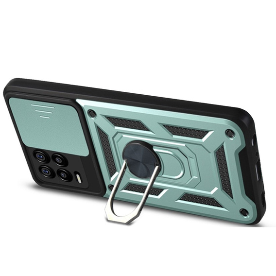 Obal na mobil pre Realme 8 / 8 Pro, CamShield Slide, zelené