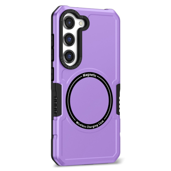Obal na mobil pre Samsung Galaxy S23 Plus, Protective MagSafe, fialové