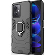 Obal na mobil pre Xiaomi Redmi Note 12 5G / POCO X5 5G, Kickstand Ring, čierne