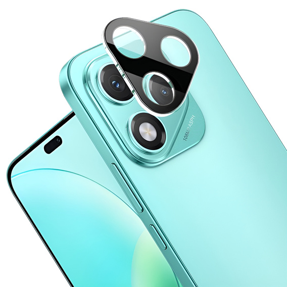 Tvrdené sklo na fotoaparát pre Honor 400 Lite, čierne