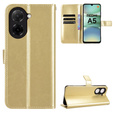 Klapkové puzdro pre Xiaomi Redmi A5, Crazy Horse Wallet, zlaté