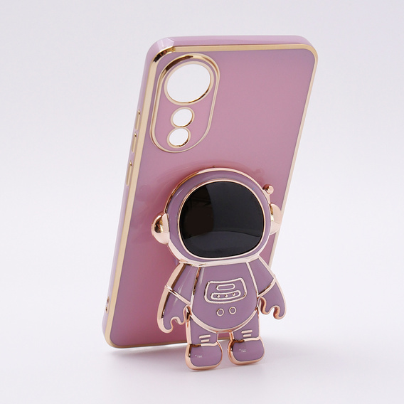 Obal na mobil pre Oppo A78 4G, Astronaut, fialové