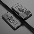 Puzdro pre Xiaomi 13T / 13T Pro, KickStand Camera Lens, čierne