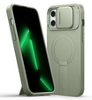 Puzdro pre iPhone 12 Pro Max / 13 Pro Max, Suritch Shockproof, pre MagSafe, zelený