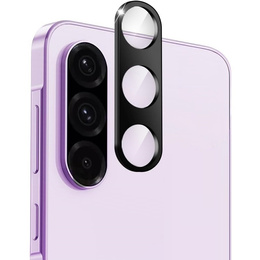 Tvrdené sklo na fotoaparát pre Samsung Galaxy A56 5G, čierne