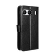 Klapkové puzdro pre OnePlus Nord 4, Crazy Horse Wallet, čierne