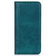 Flipové puzdro pre Xiaomi Poco F6 Pro, Split Leather, zelený