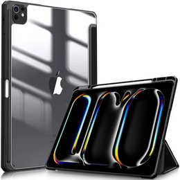 Puzdro pre Apple iPad Pro 13" 7 gen. 2024 (A2925, Smartcase Hybrid, so slotom na stylus, čierne