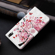 Klapkové puzdro pre Oppo A17, Wallet Light Spots Decor, tree, biele