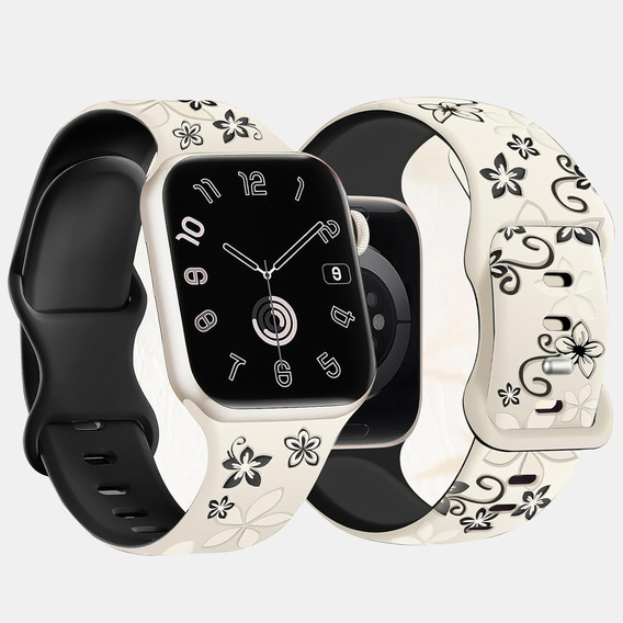 Silikónový remienok pre Apple Watch 1/2/3/4/5/6/7/8/9/SE 38/40/41/mm