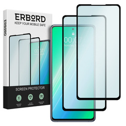 2x tvrdené sklo pre Oppo Reno8 T 4G, ERBORD 3D pre celý displej