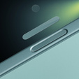 2x NORTHJO Sklo na ovládacie tlačidlo fotoaparátu pre iPhone 16 / 16 Plus / 16 Pro / 16 Pro Max, zelený