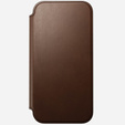 Puzdro Nomad pre iPhone 17 Pro Max, Modern Leather Folio, hnedé