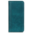 Flipové puzdro pre Honor 200 Pro 5G, Split Leather, zelený