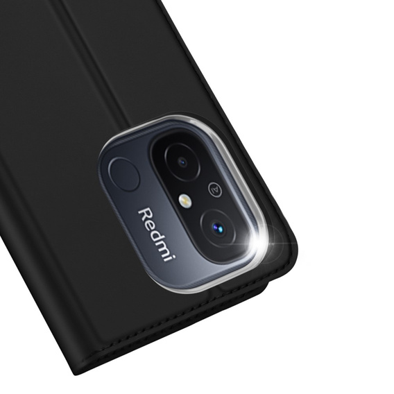 Dux Ducis Obal na mobil pre Xiaomi Redmi 12C, Skinpro, čierne