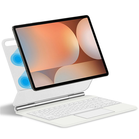 Puzdro s klávesnicou Bluetooth a touchpadom pre Samsung Galaxy Tab S10+ / S9+ / S9 FE+ / S8+ / S7 FE