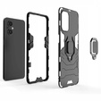 Obal na mobil pre Oppo Reno7 Lite, Kickstand Ring, čierne