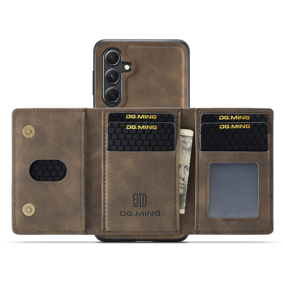 Obal na mobil pre Samsung Galaxy A56 5G, DG.MING 2in1, káva