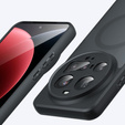 Puzdro pre Xiaomi 15 Ultra, pre MagSafe, ERBORD Matt Case, čierny