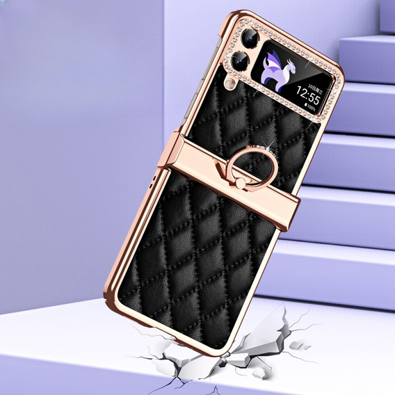 Puzdro pre Samsung Galaxy Z Flip 4 5G, Rhombus Grid