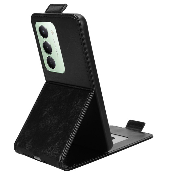 Flipové puzdro pre Xiaomi Redmi 15 5G / 4G, flipové puzdro, čierne