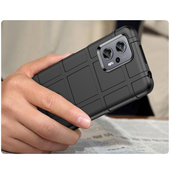 Obal na mobil pre Xiaomi Poco X4 GT 5G, Rugged Shield, čierne
