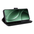 Puzdro s chlopňou pre Xiaomi Poco F7 Pro / F7 Ultra, Crossbody Leather Wallet, čierne