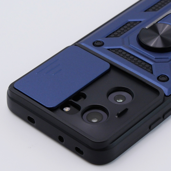 Obal na mobil pre Xiaomi 13T / 13T Pro, CamShield Slide, tmavomodré